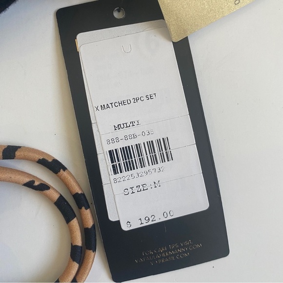 VIX Paulahermanny tiger stripe 2 piece bikini swimsuit - Picture 7 of 12